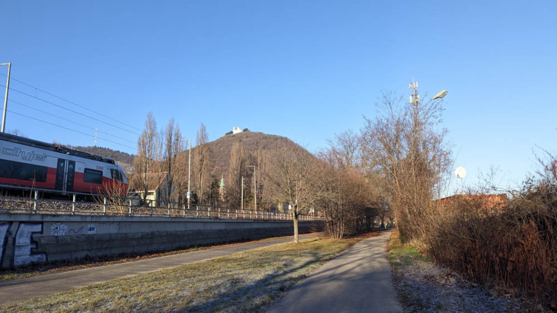 Blick auf den Gipfel