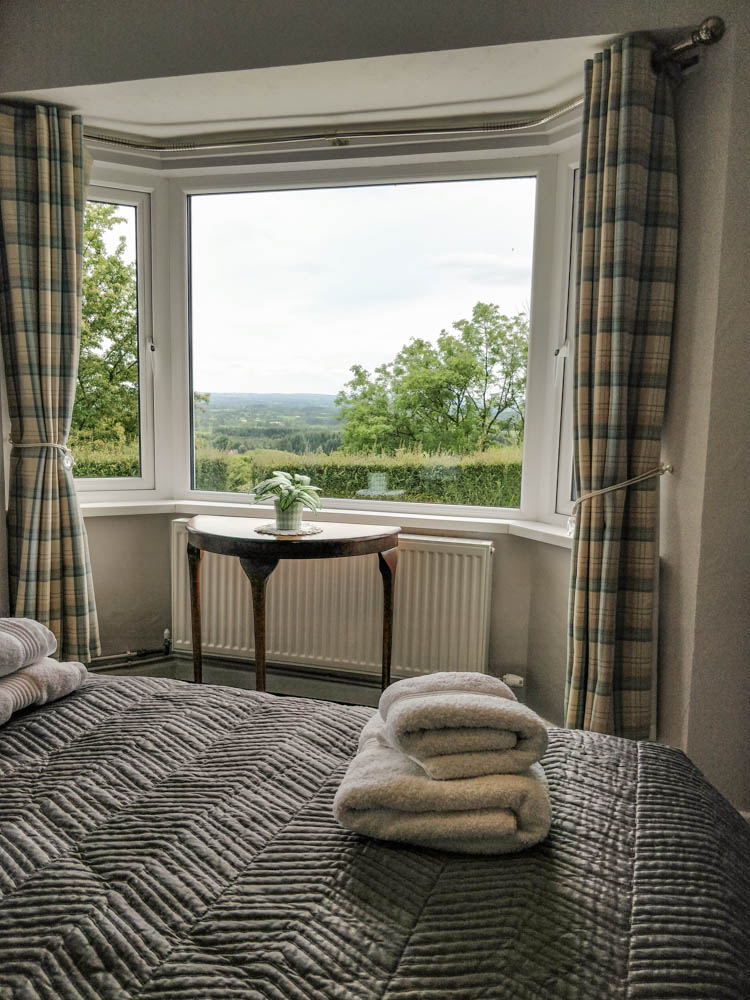 Aussicht im Schlafzimmer