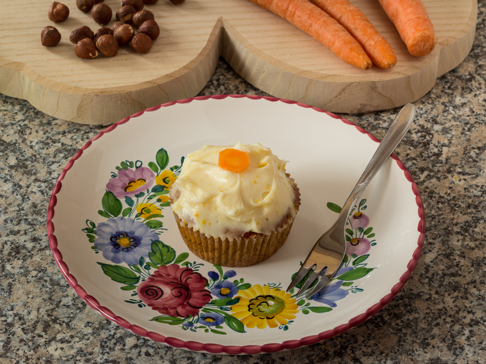 Karotten-Cupcakes - Christines Homepage