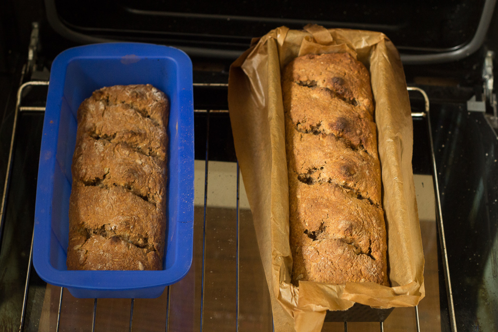 Krustenbrot mit Sonnenblumenkernen-7