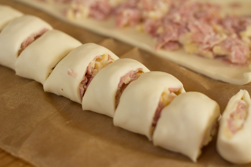 Schinken-Käse-Schnecken - Christines Homepage Schinken-Käse-Schnecken - Christines Homepage